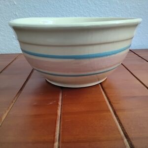Vintage McCoy Pottery Ovenware | Made in USA Stoneware Mixing Bowl